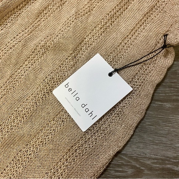 Bella Dahl | Sleeveless Side Slit Maxi Dress In Dark Sand Size M Beach Coverup - Picture 3 of 4